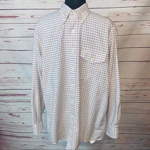 LL Bean Size L Dress Shirt Long Sleeve